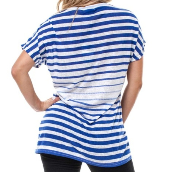 VO Jeans | Oversize Graphic Stripes Embellished - Picture 5 of 8